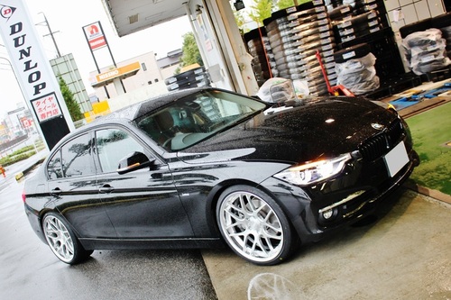 BMW F30 に鍛造20インチ TWS ライツェント でツライチ！-2- | 鈴鹿店